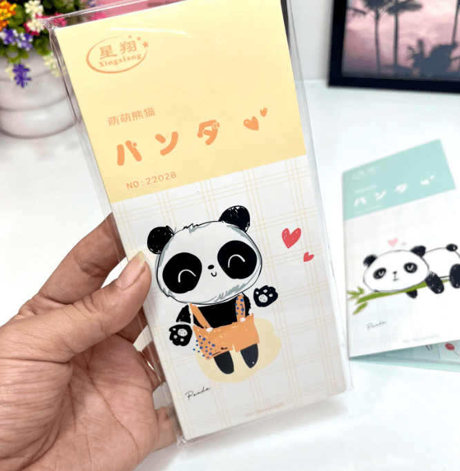 Cute Panda Sticky Notes Memo Pad