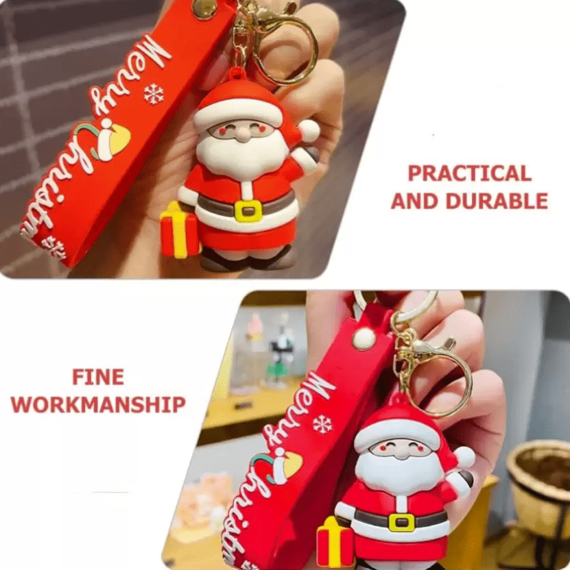 Santa Claus Keychain
