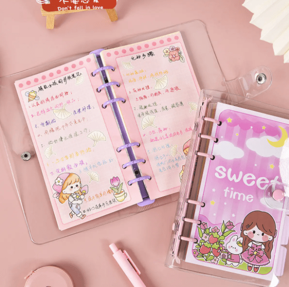 Kawaii Spiral Notebook