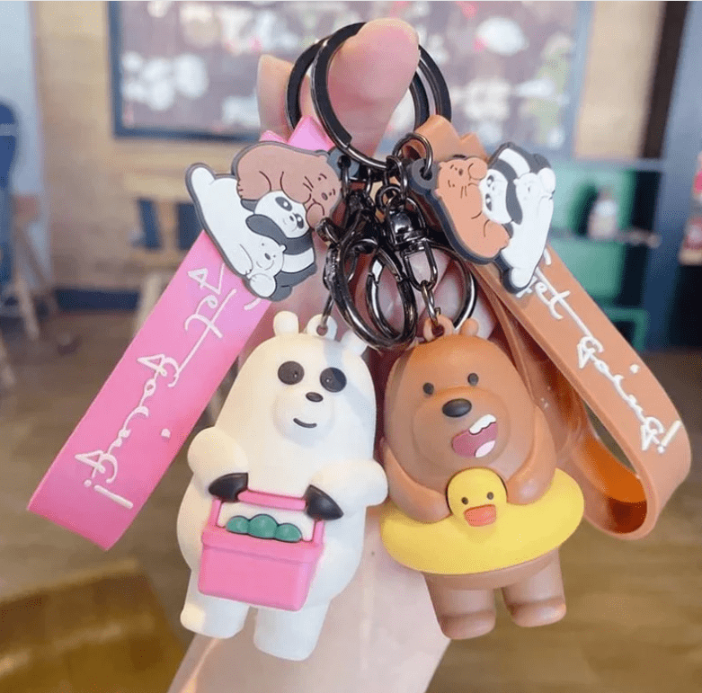 Cute We Bare Bear Keychain