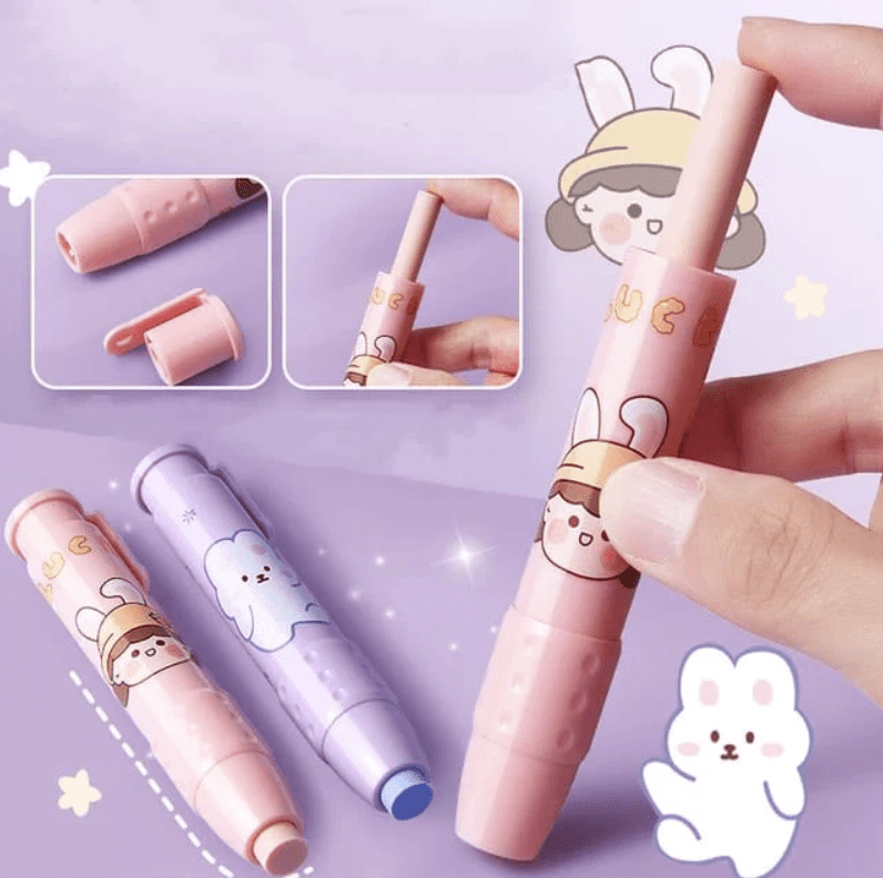 Cute Kawaii Push Eraser