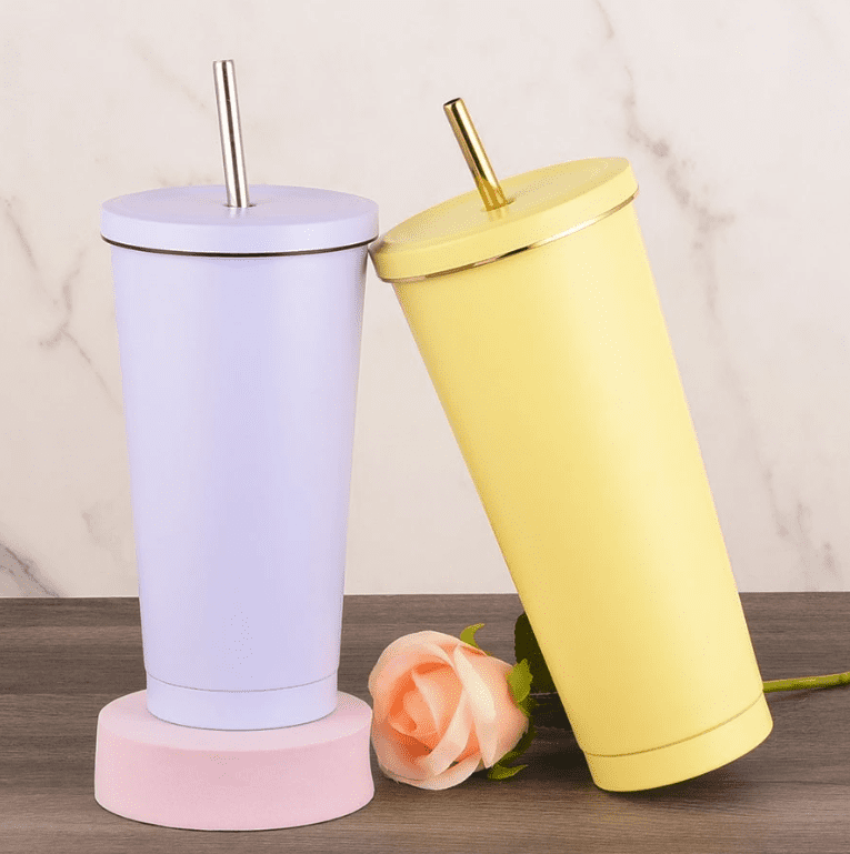 Colourful Stainless Steel Sipper