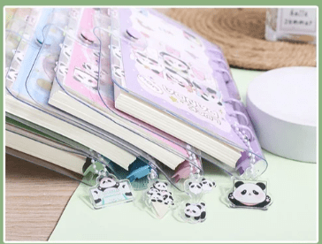 Panda Kawaii Spiral Notebook