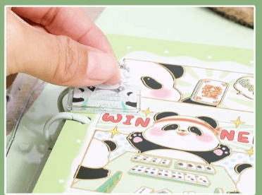 Panda Kawaii Spiral Notebook