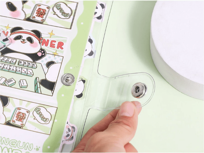 Panda Kawaii Spiral Notebook