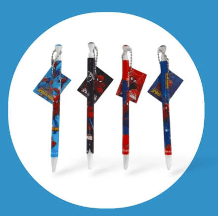 Spiderman Mechanical Pencil with Mini Notebook