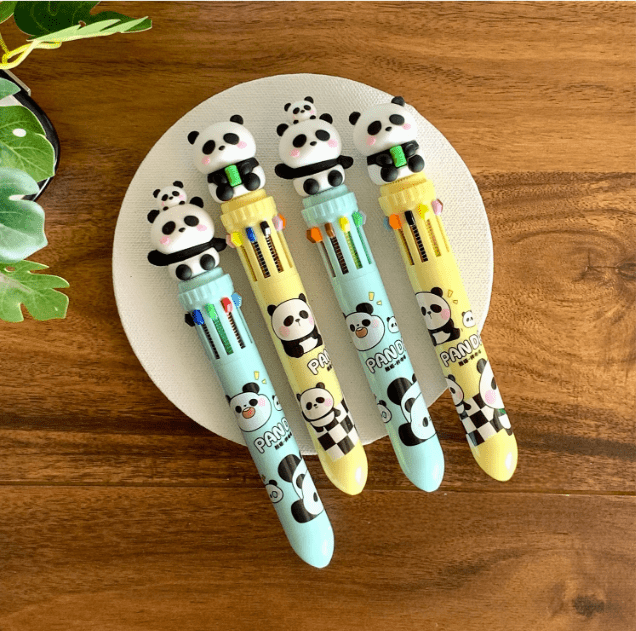 Cute Panda 10 in 1 Pen