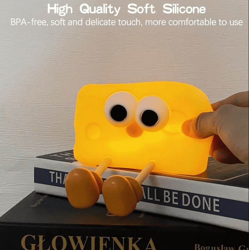 Cheese Silicone Night Lamp