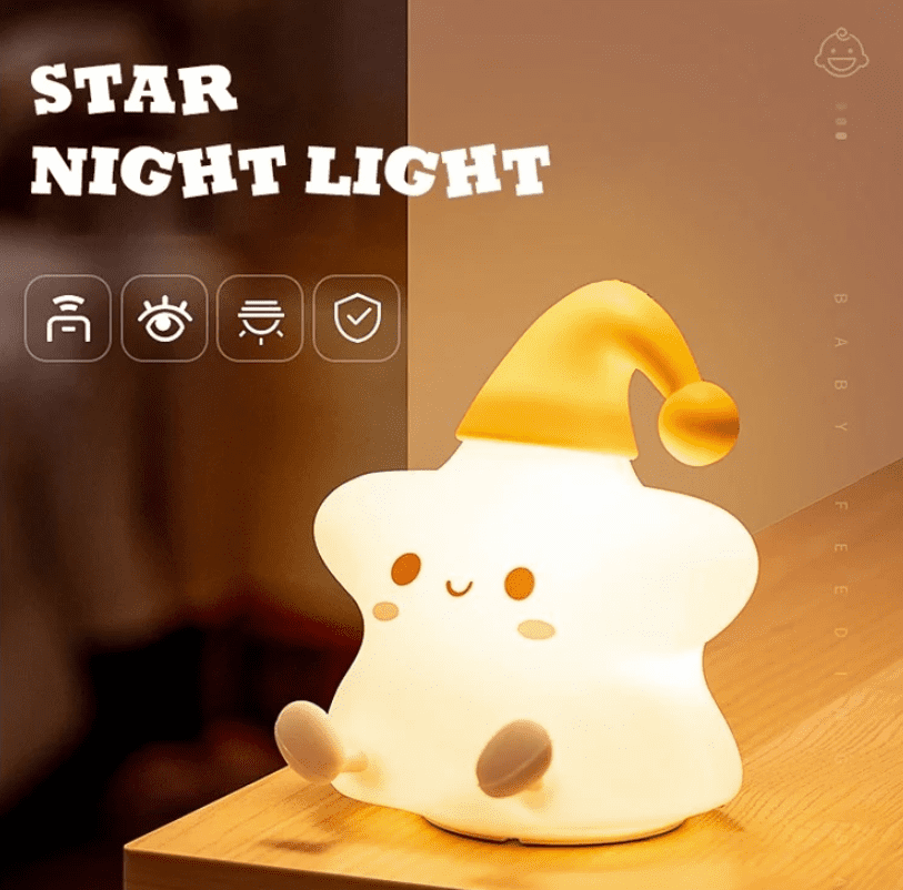 Cute Star Touch Lamp