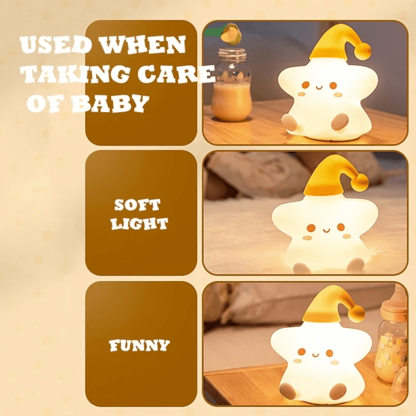 Cute Star Touch Lamp