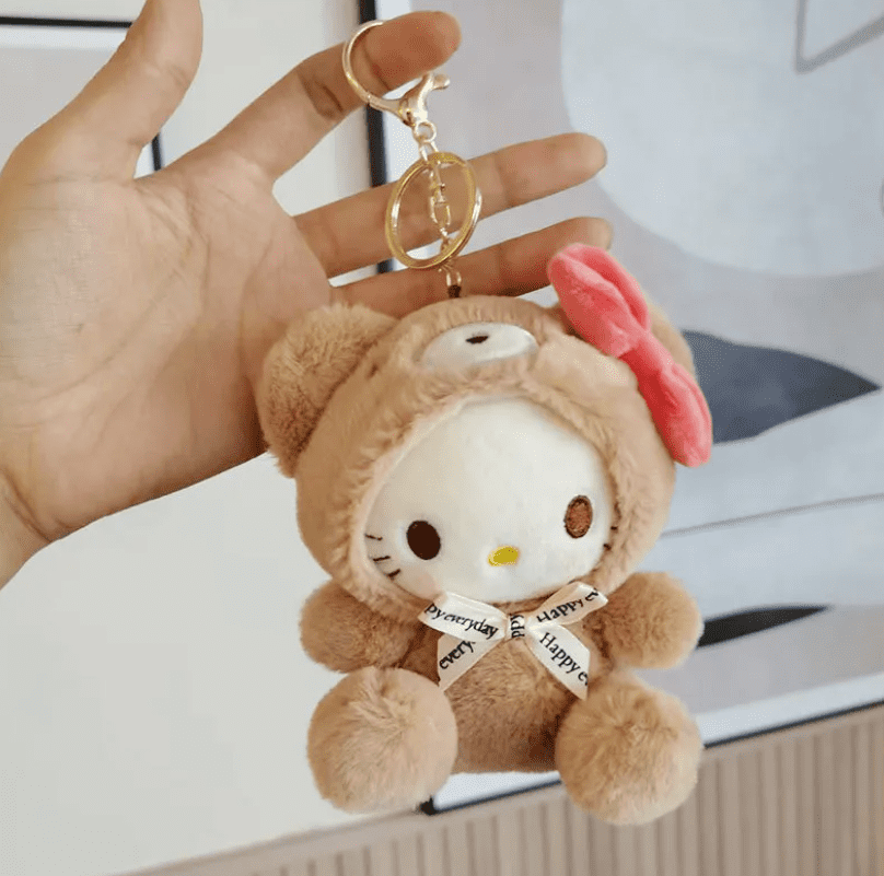 Cute Sanrio Plush Keychain