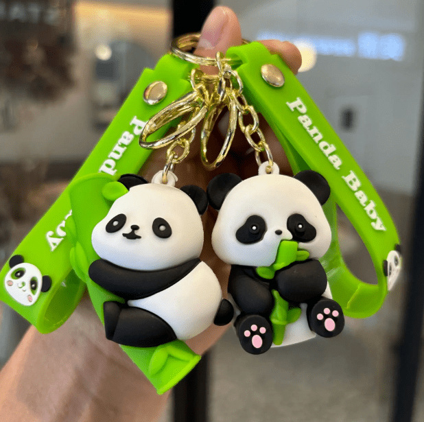 Cute Panda Keychain