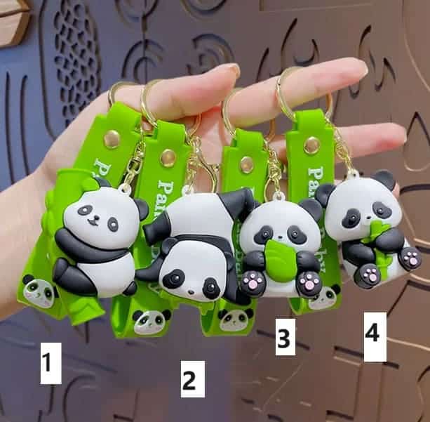 Cute Panda Keychain
