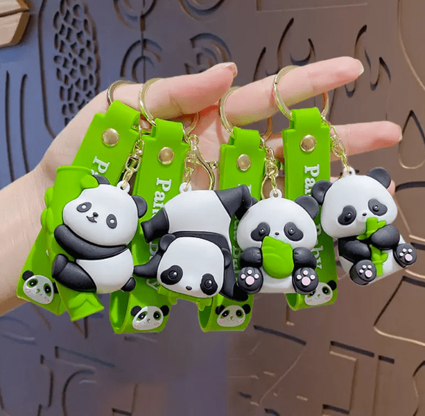 Cute Panda Keychain