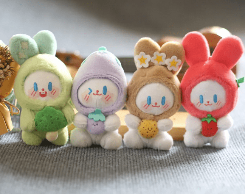 Cute Elf Plush Keychain