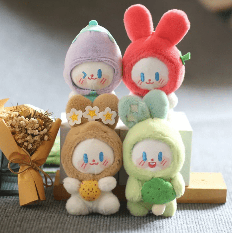 Cute Elf Plush Keychain