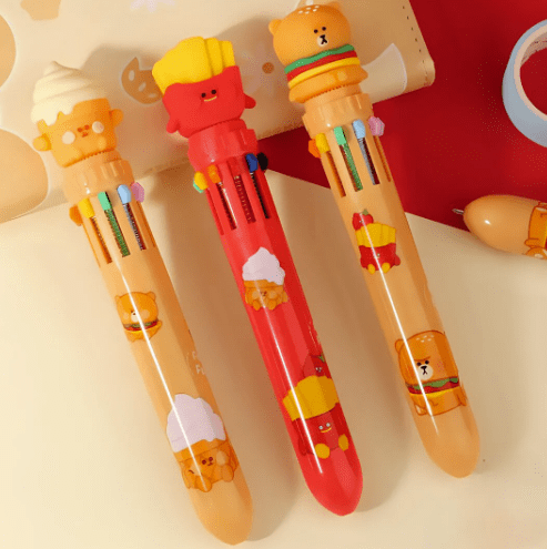 Cute Foodie 10 in 1 Pen