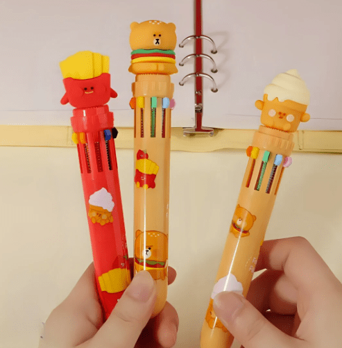 Cute Foodie 10 in 1 Pen