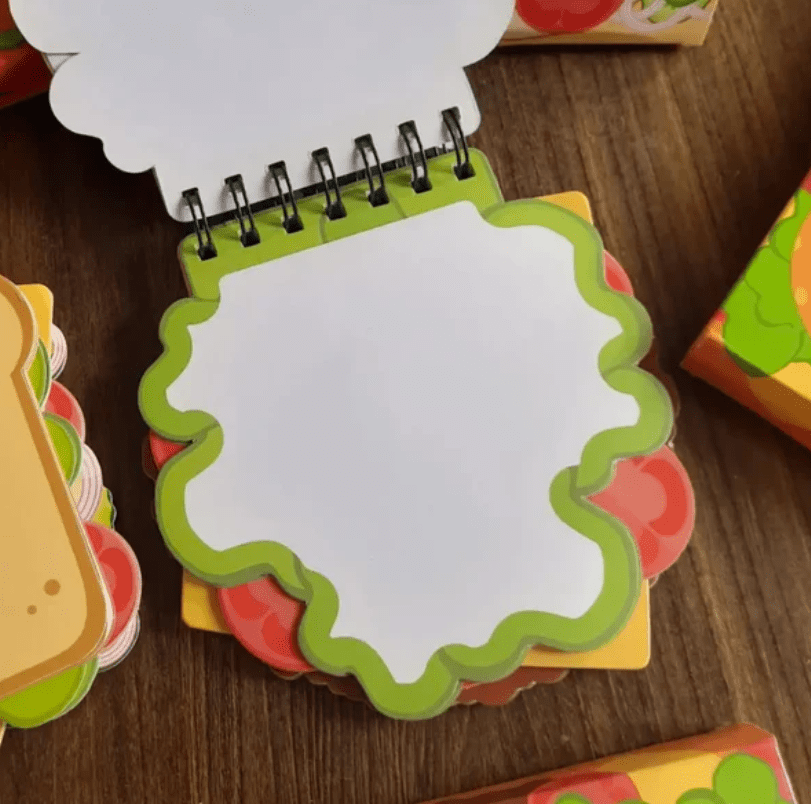 Burger Notepad