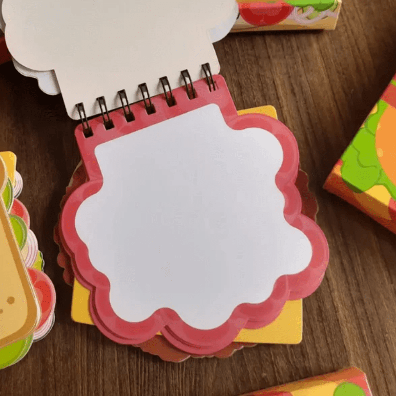 Burger Notepad