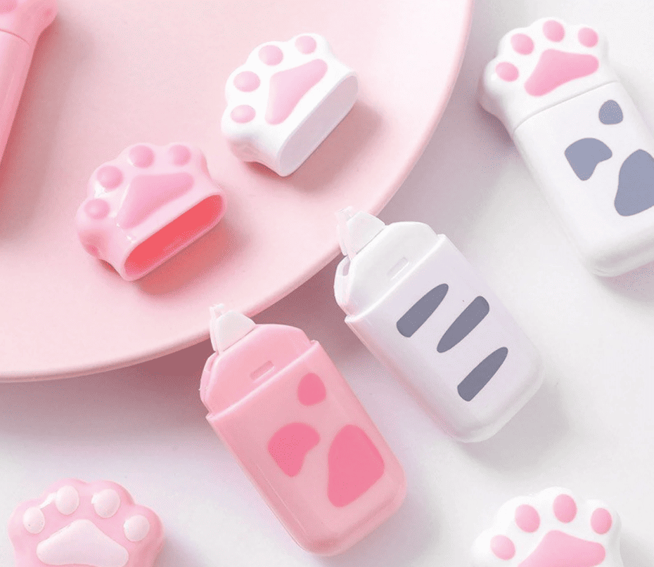 Cute Paw Correction Tape