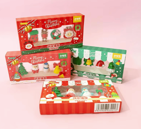 Christmas Erasers