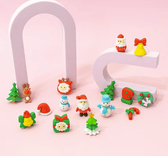 Christmas Erasers