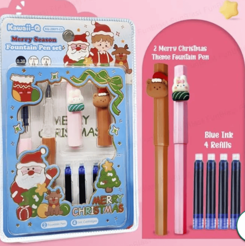 Christmas Fountain Pen Set