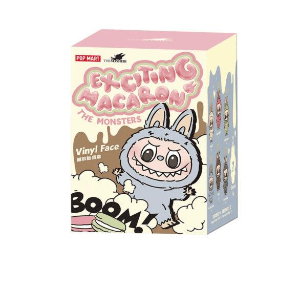 Pop Mart Labubu Exciting Macaron Monster Collectible Toy