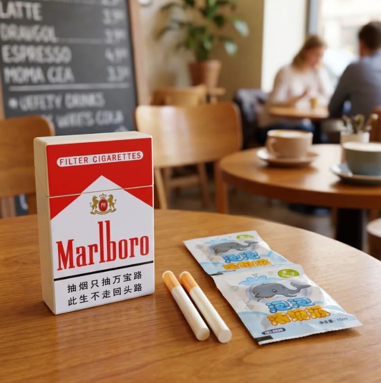 Bubble Cigarette Prank Stress Relief Toy