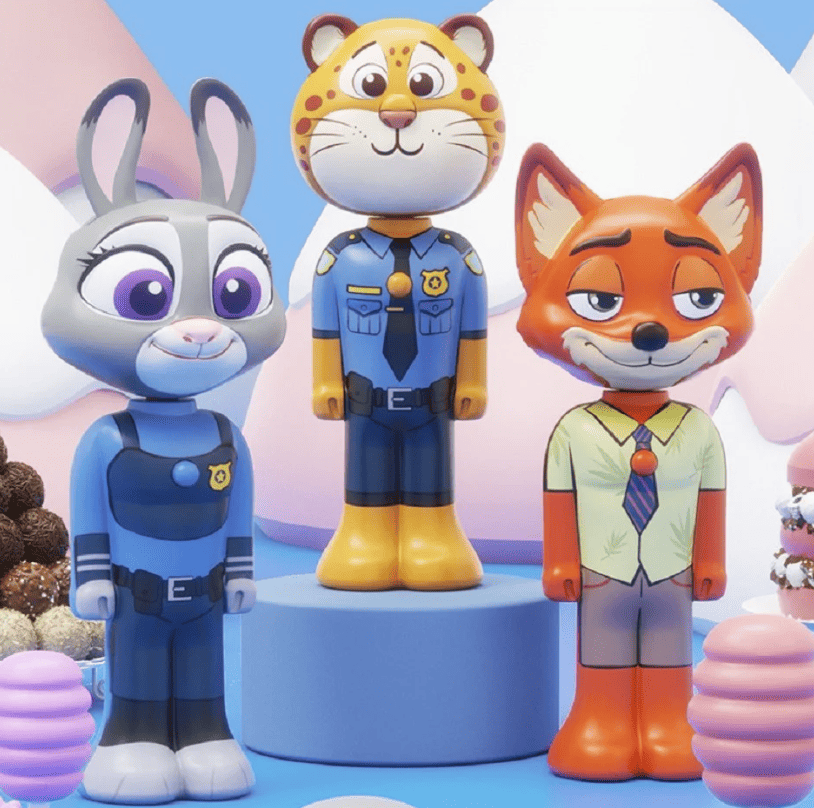 Zootopia Kids Toothbrush | Soft Bristles Cartoon Character Toothbrush for Children