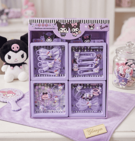 Cute Kuromi Backpack for Kids | Kawaii Pastel Shoulder Bag | Backpack for School & Travel (Copy)