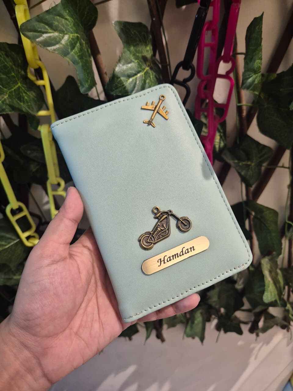 Premium Personalised Passport Cover - Stylish Travel Wallet