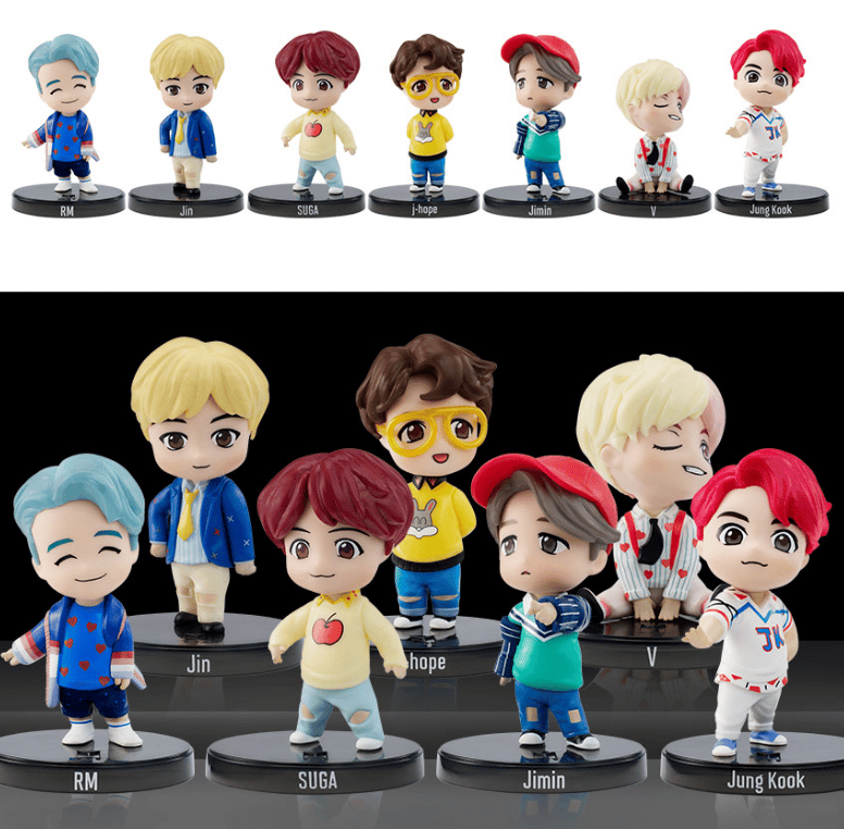 BTS Action Figure Set