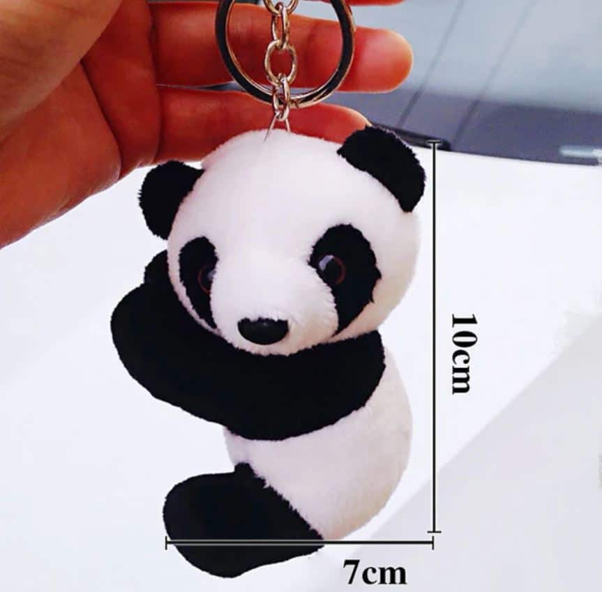 Panda Plush Keychain