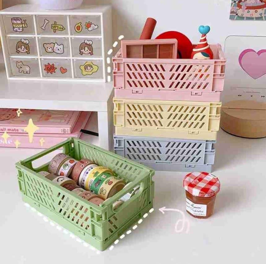 Cute Collapsible Storage Baskets