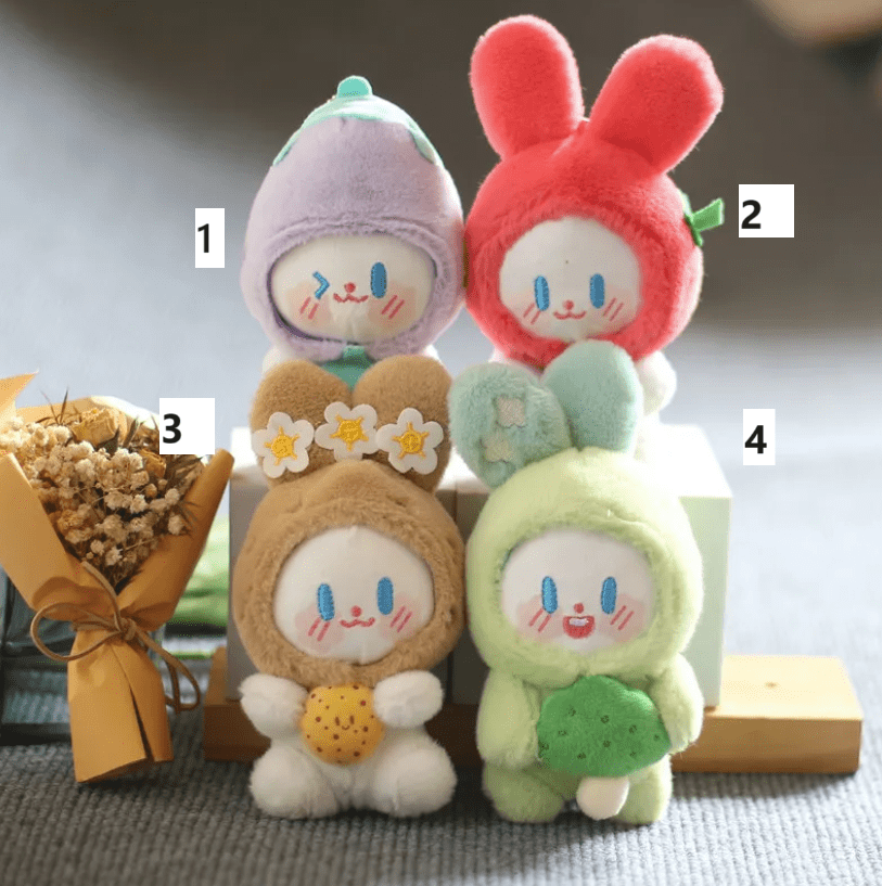 Cute Elf Plush Keychain