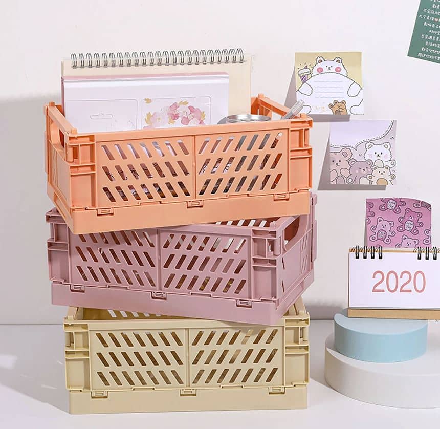 Cute Collapsible Storage Baskets