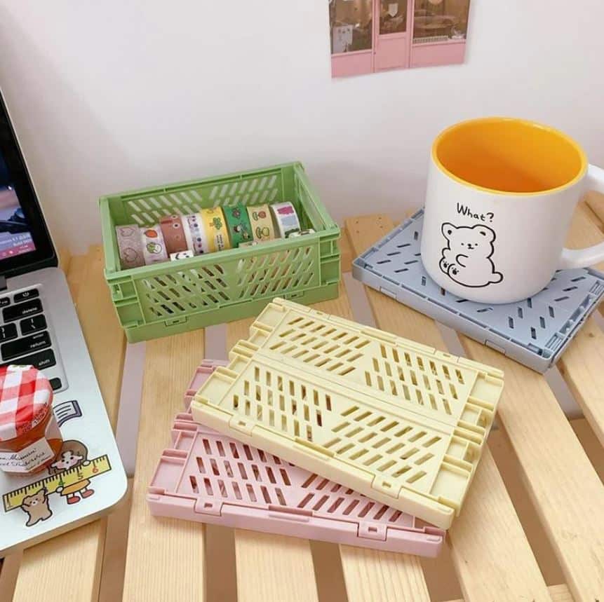 Cute Collapsible Storage Baskets
