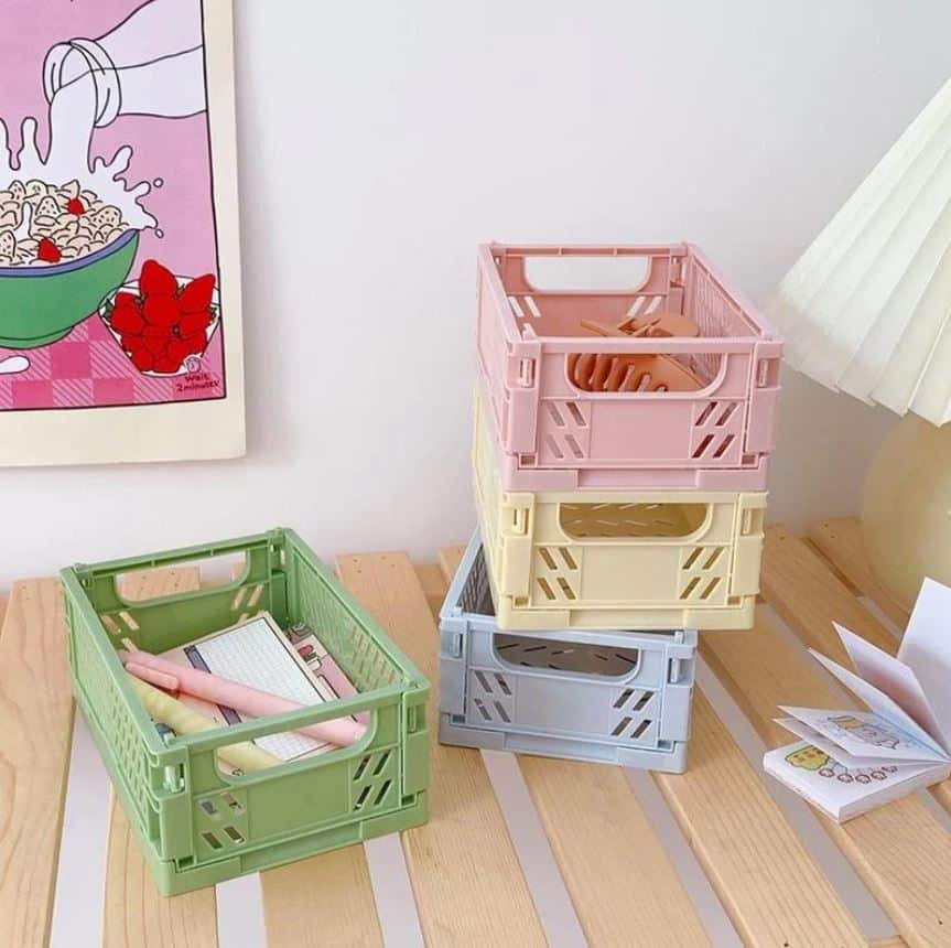 Cute Collapsible Storage Baskets