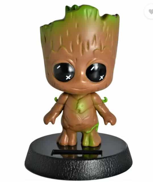 Groot Solar Powered Bobblehead