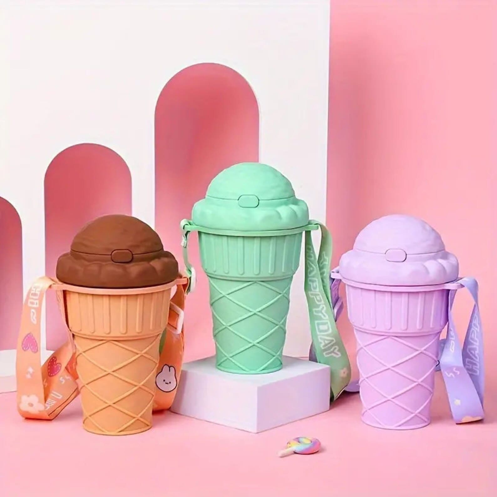 Cute Icecream Sipper