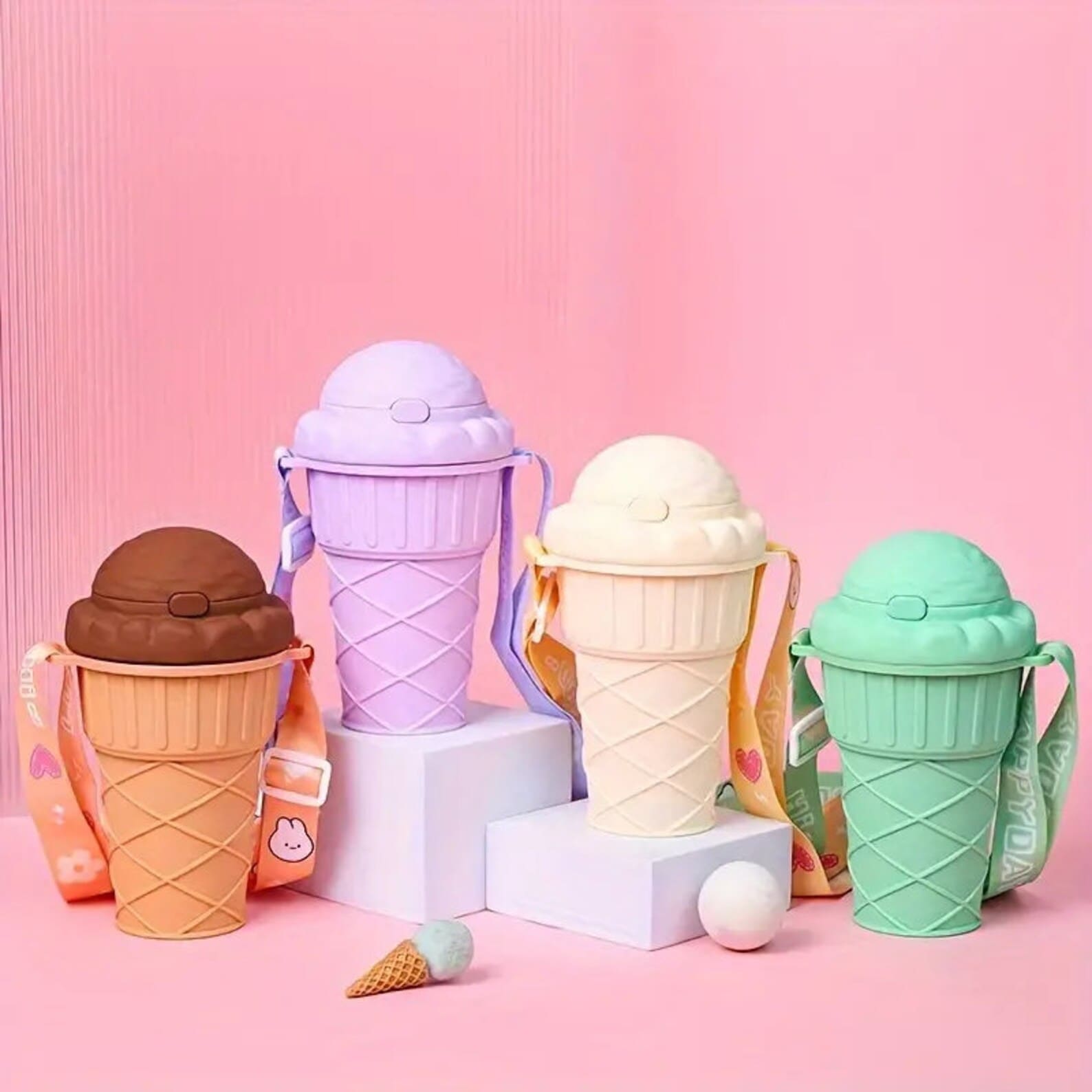 Cute Icecream Sipper