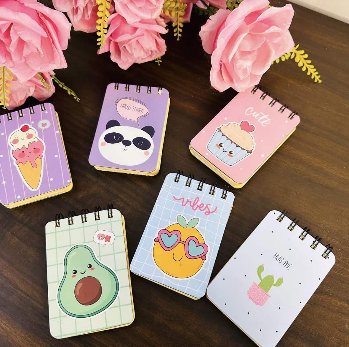 Cute Mini Spiral Notepad