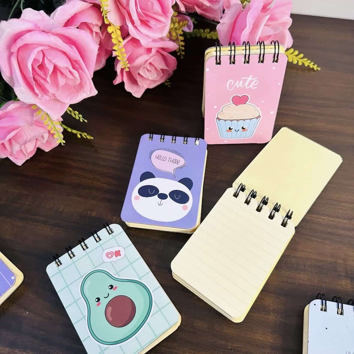 Cute Mini Spiral Notepad