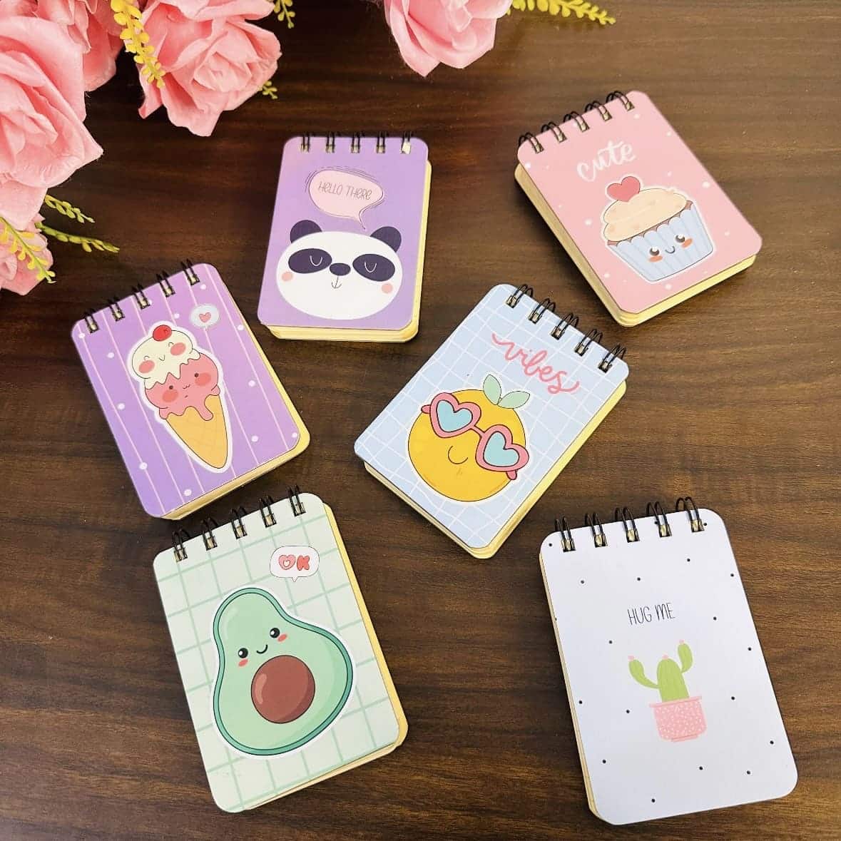 Cute Mini Spiral Notepad