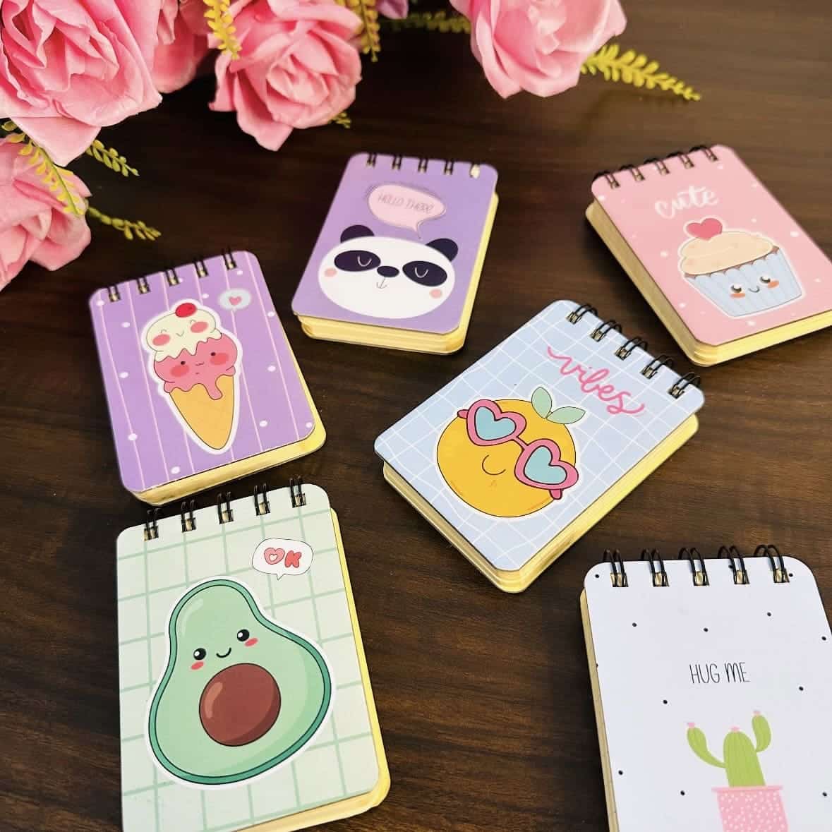 Cute Mini Spiral Notepad