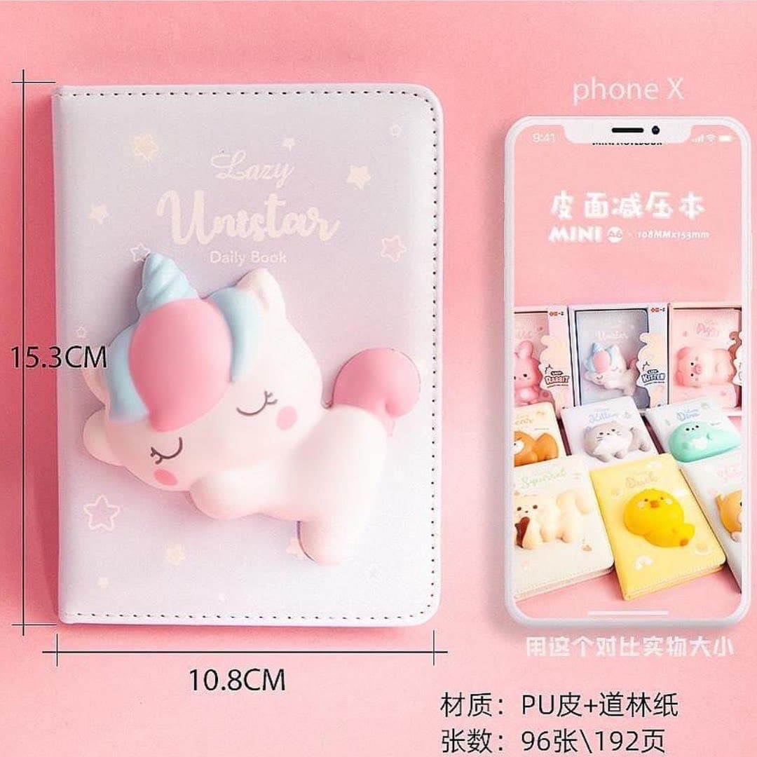 Cute Squishy Notebooks