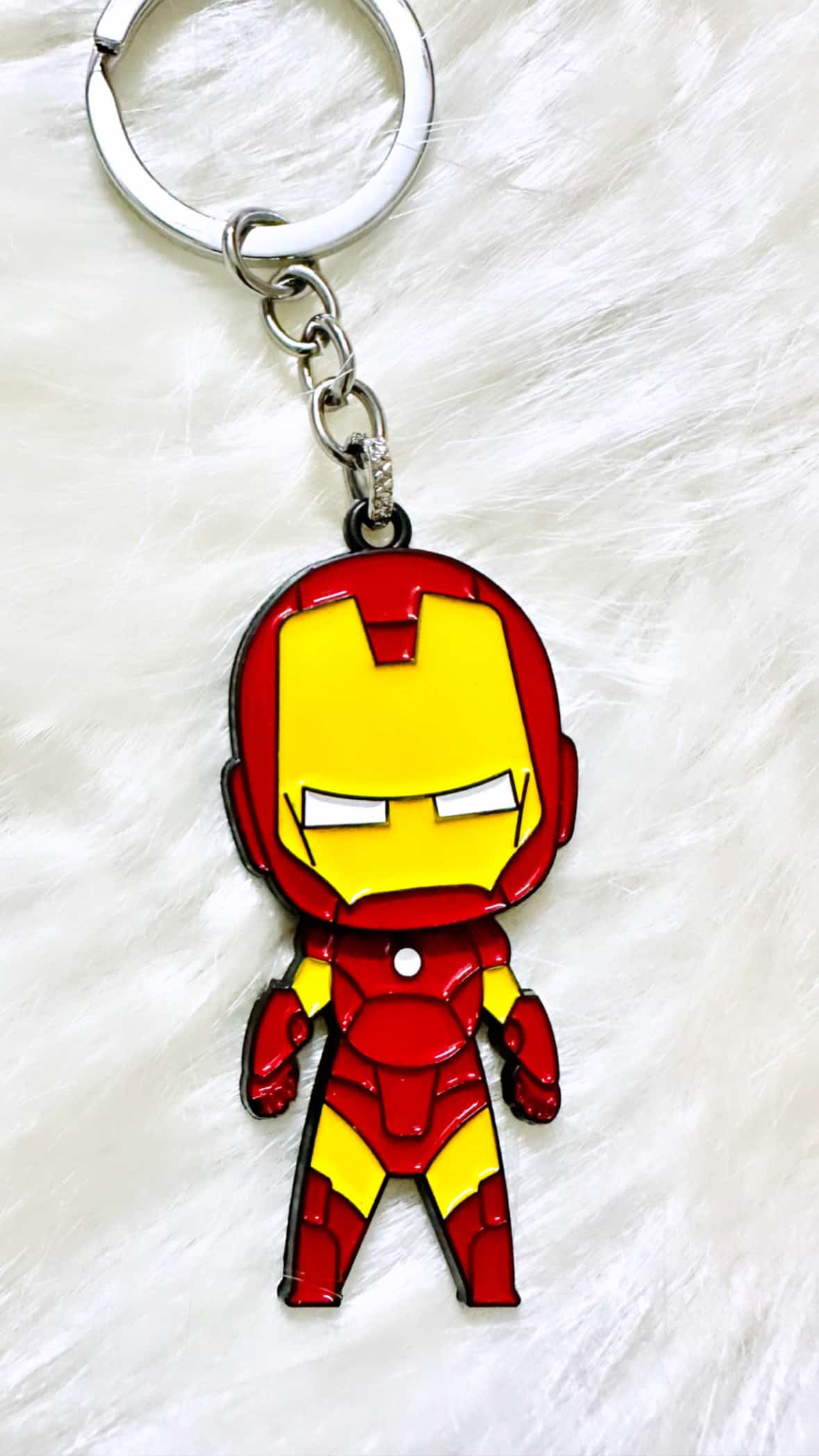 Ironman Metallic Keychain