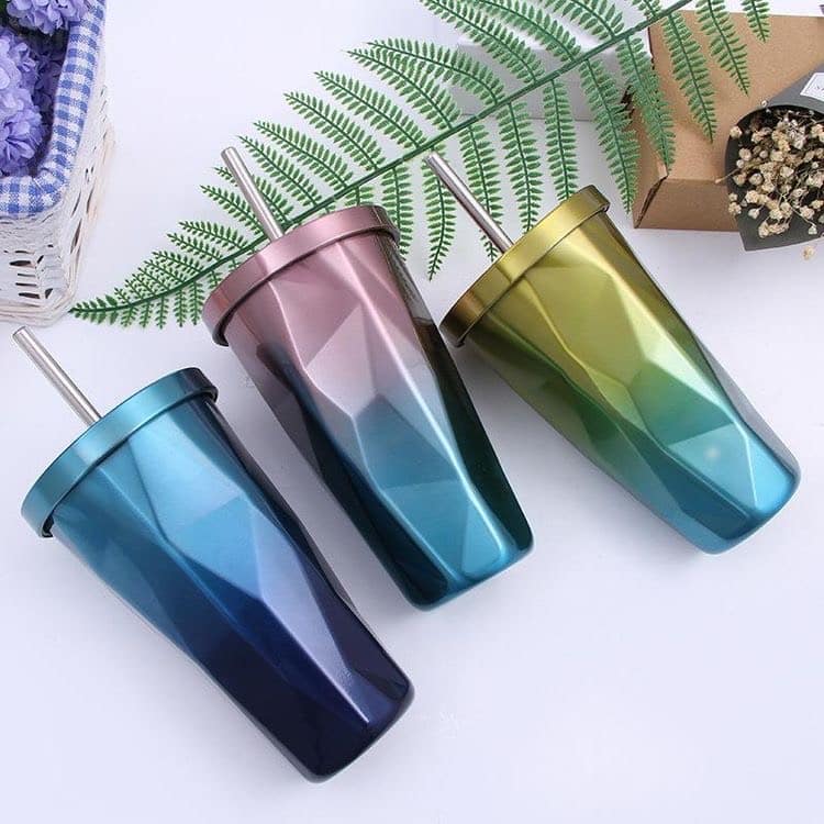 Double Walled Stainless Steel Sipper